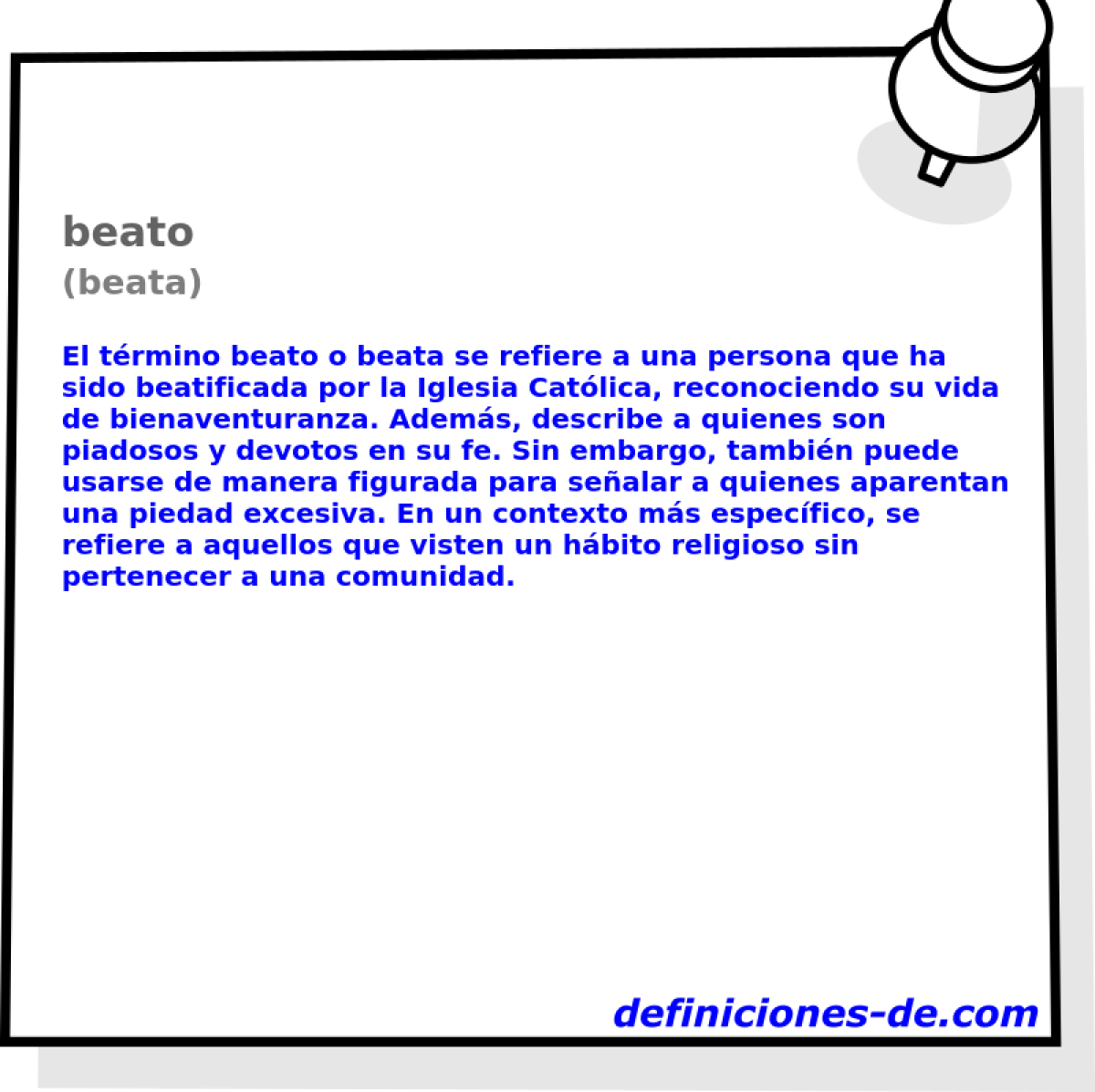 Beata sinonimo