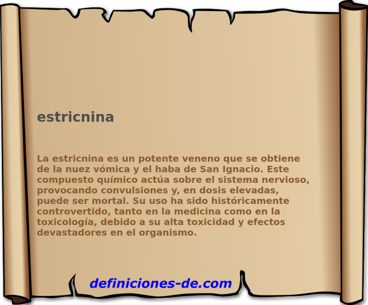 estricnina 