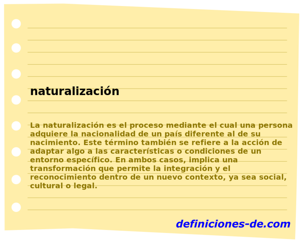 naturalizacin 