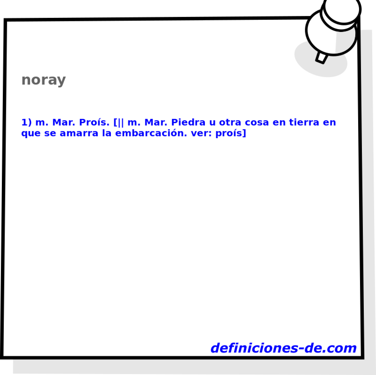 noray 