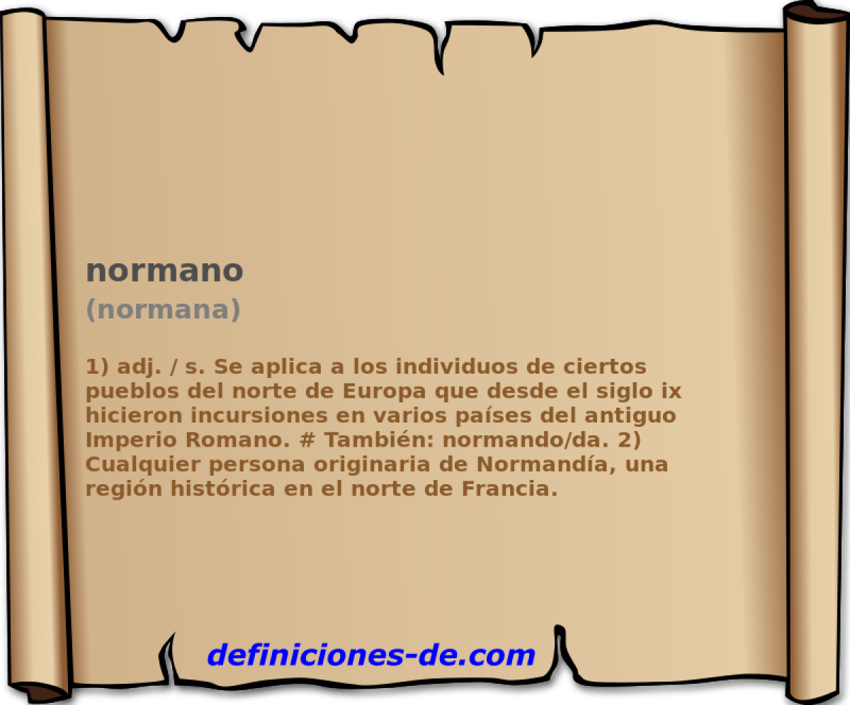 normano (normana)