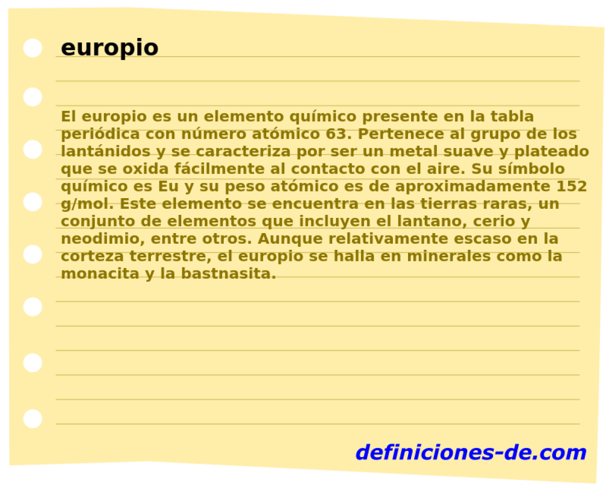 europio 