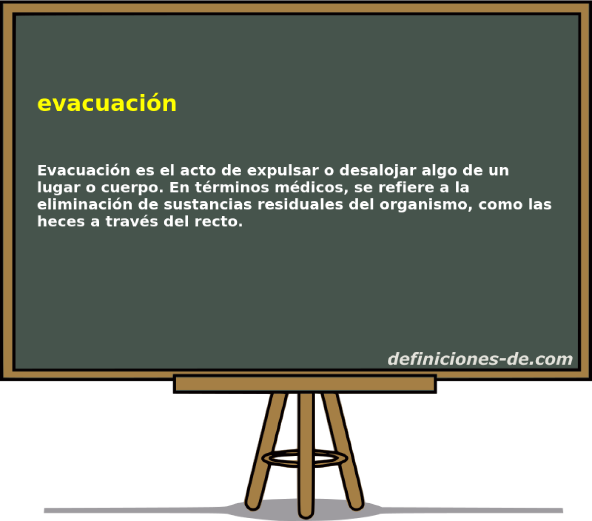 evacuacin 