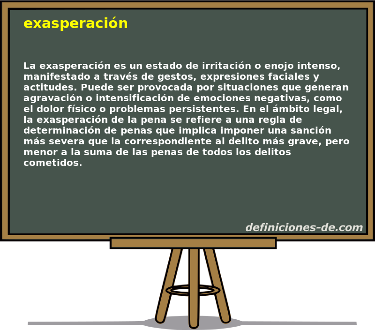 exasperacin 