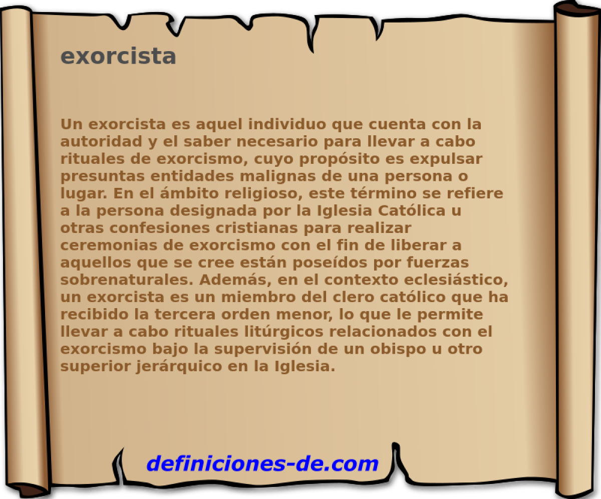 exorcista 