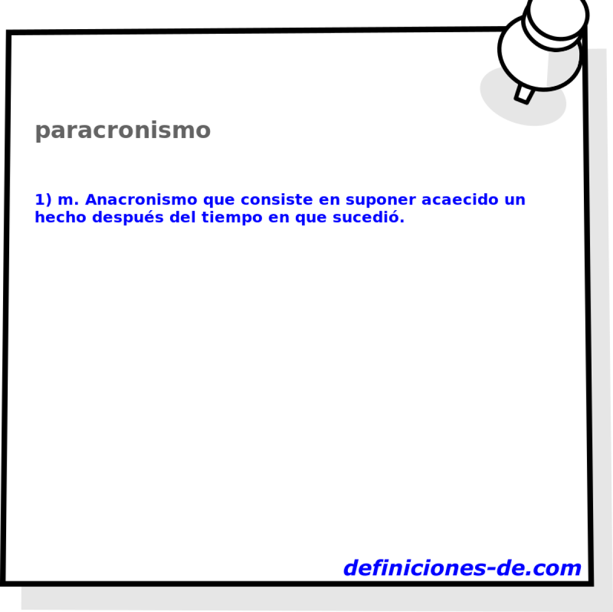 paracronismo 