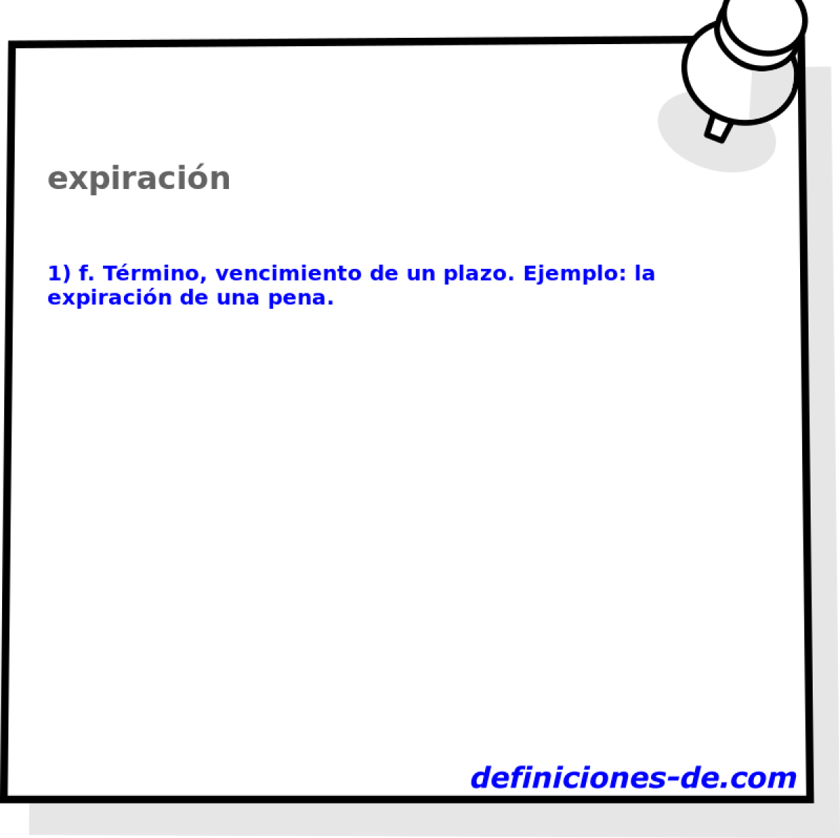 expiracin 