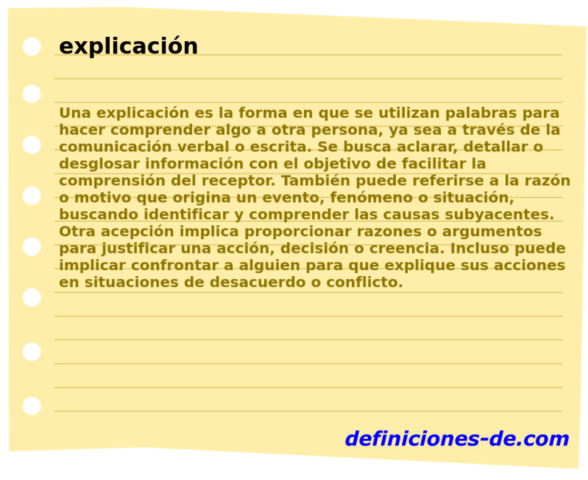 explicacin 