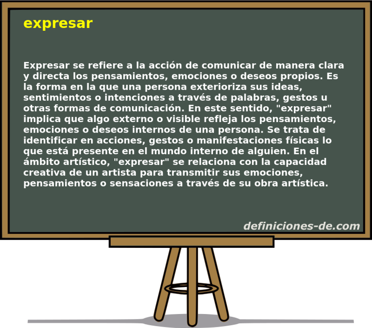 expresar 