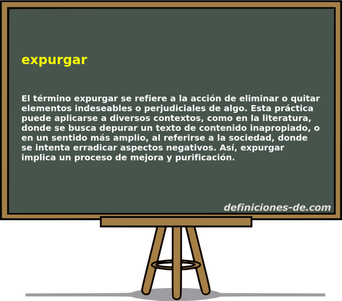 expurgar 