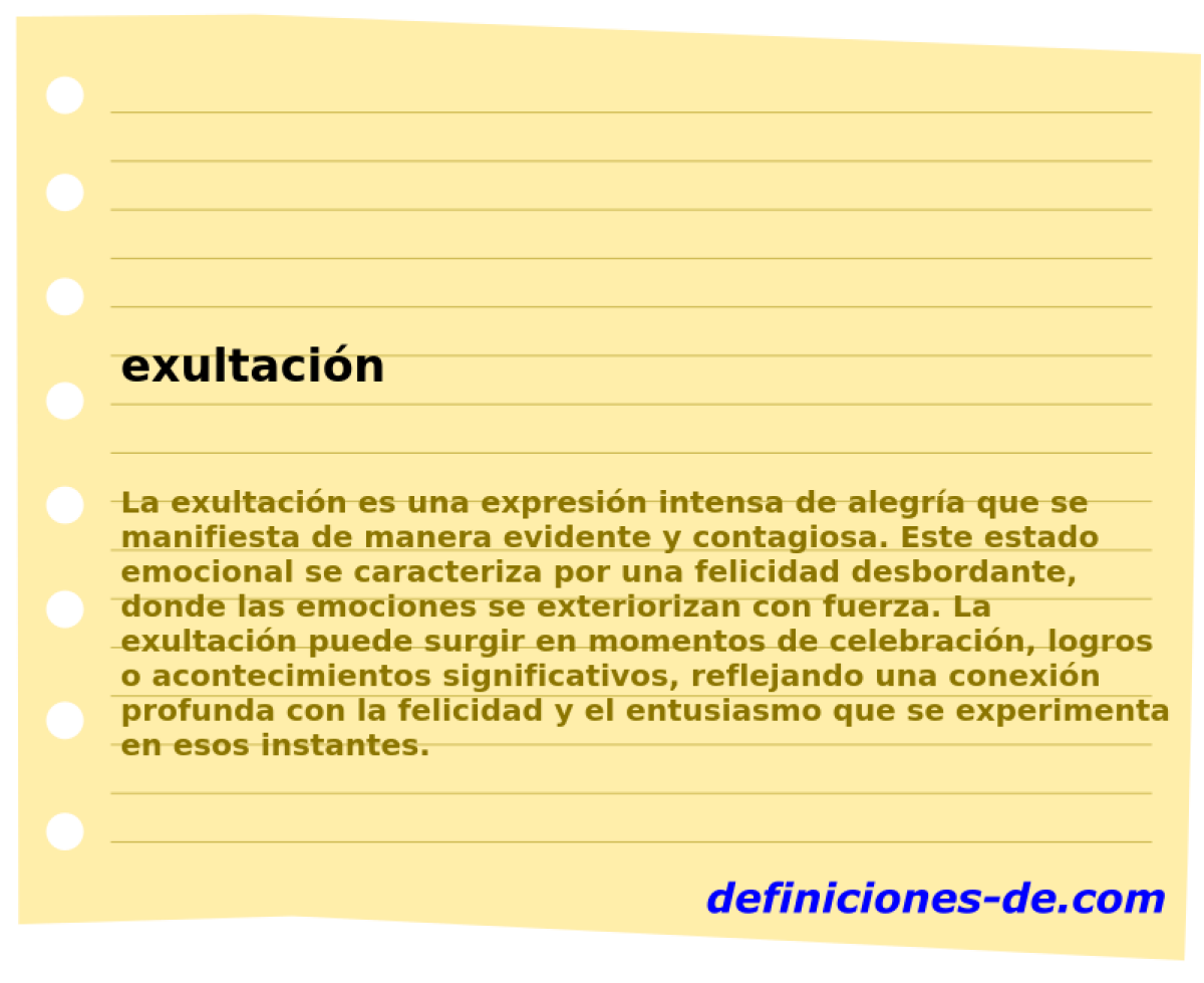 exultacin 