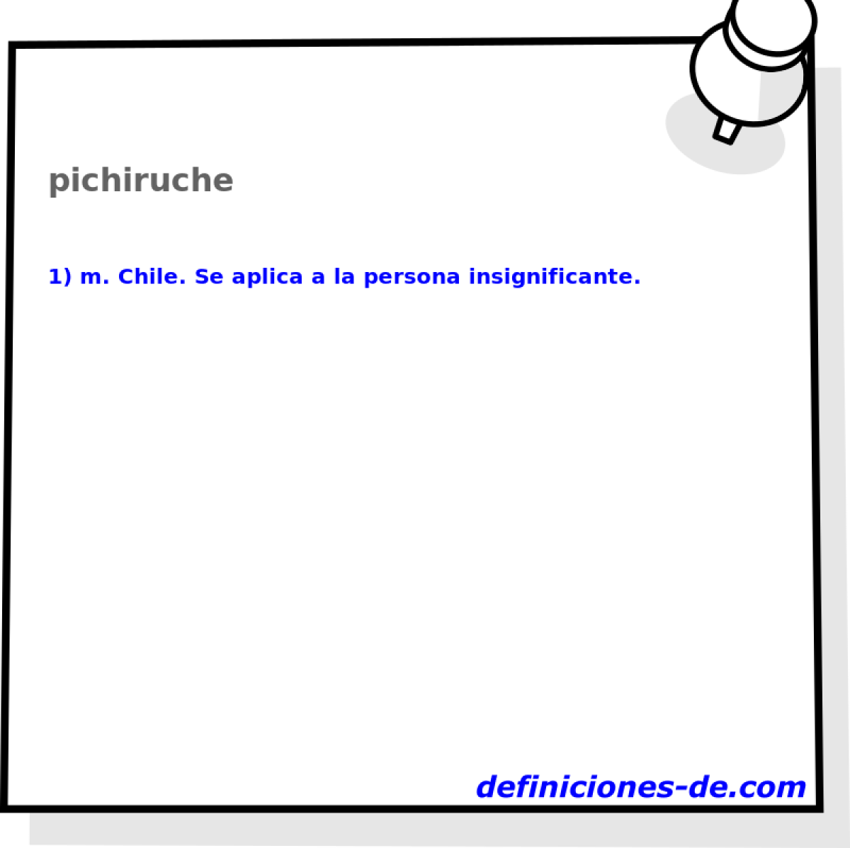 pichiruche 