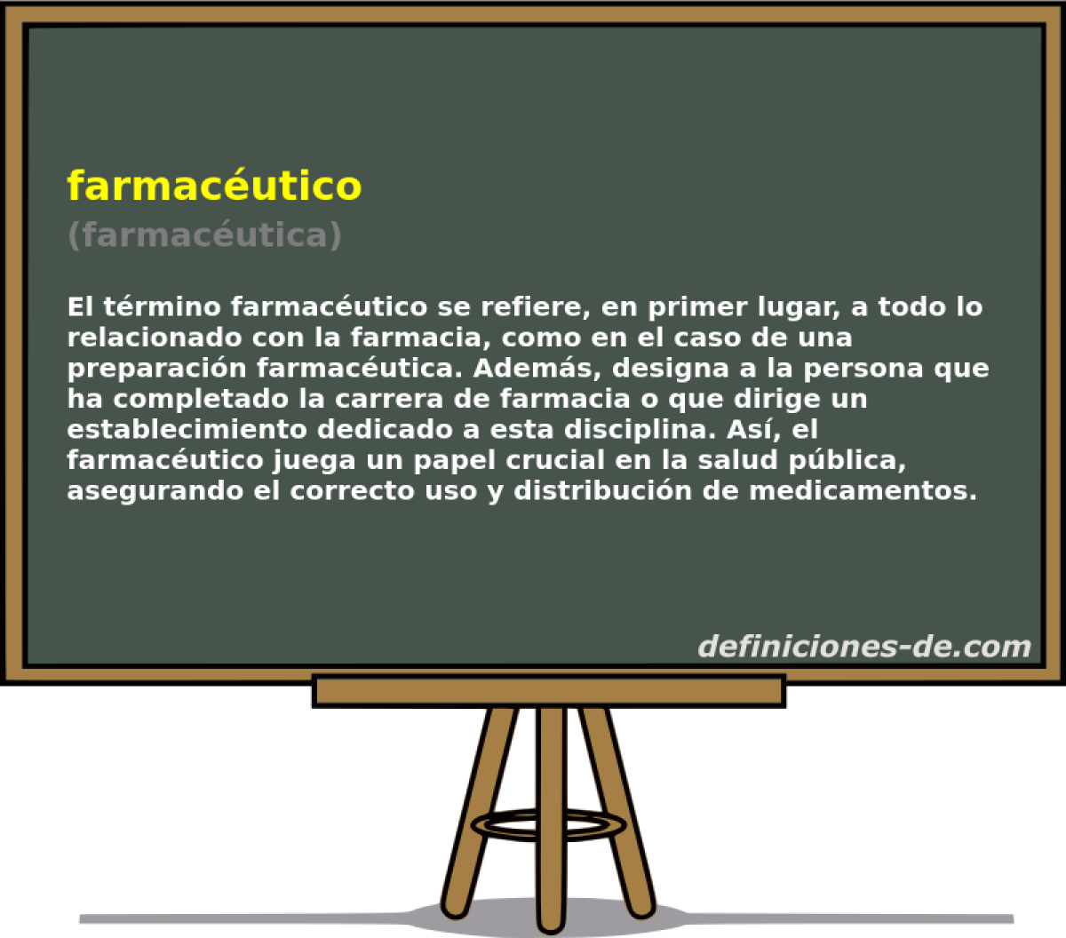 farmacutico (farmacutica)