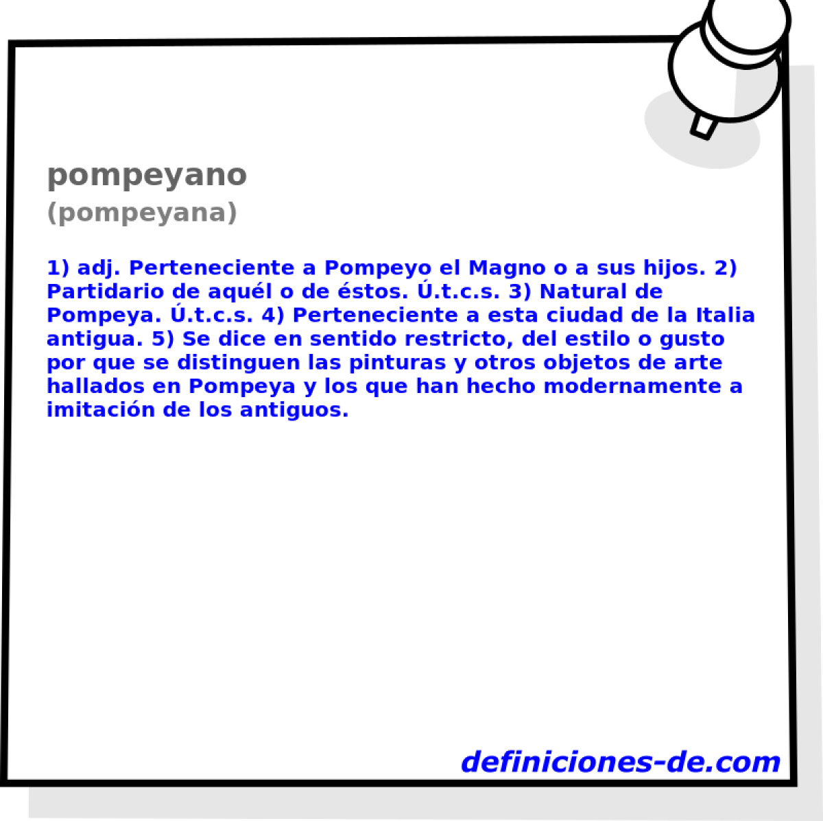 pompeyano (pompeyana)