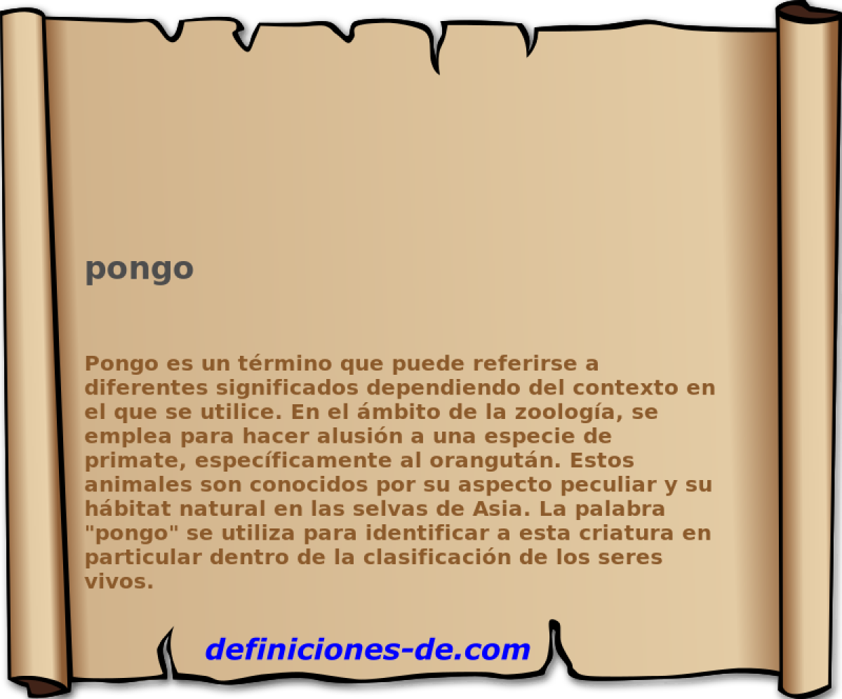 pongo 