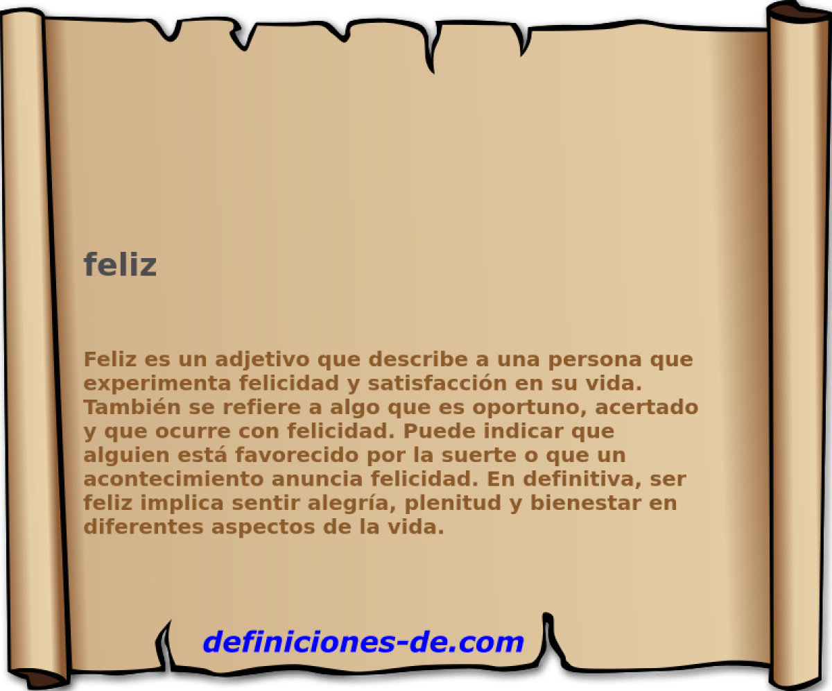 feliz 