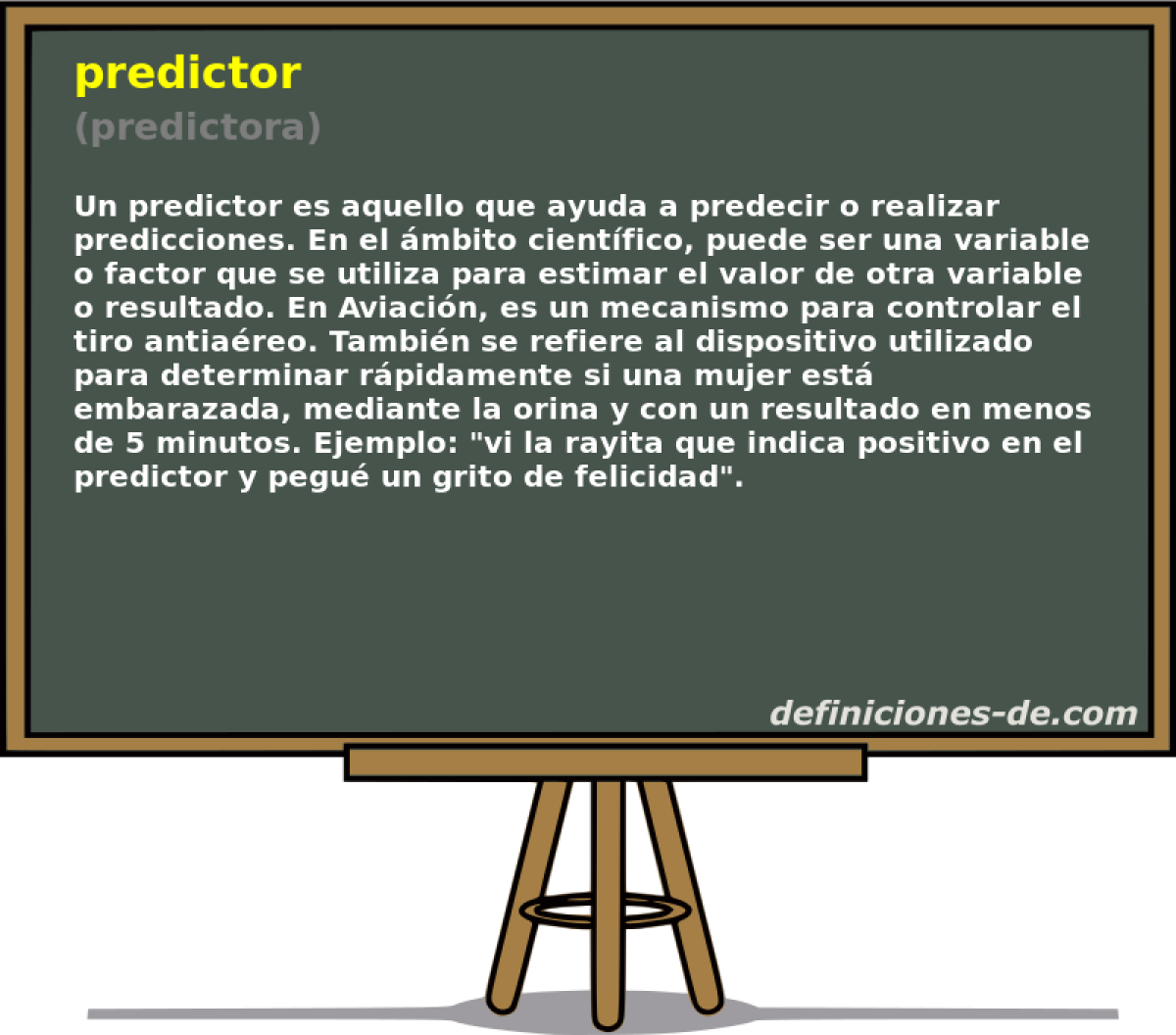 predictor (predictora)