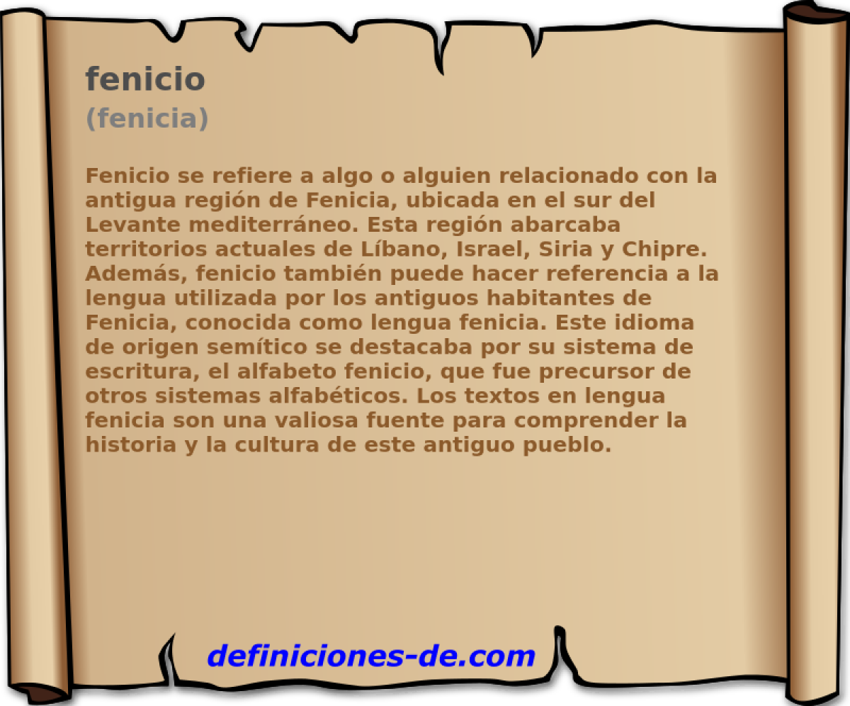 fenicio (fenicia)