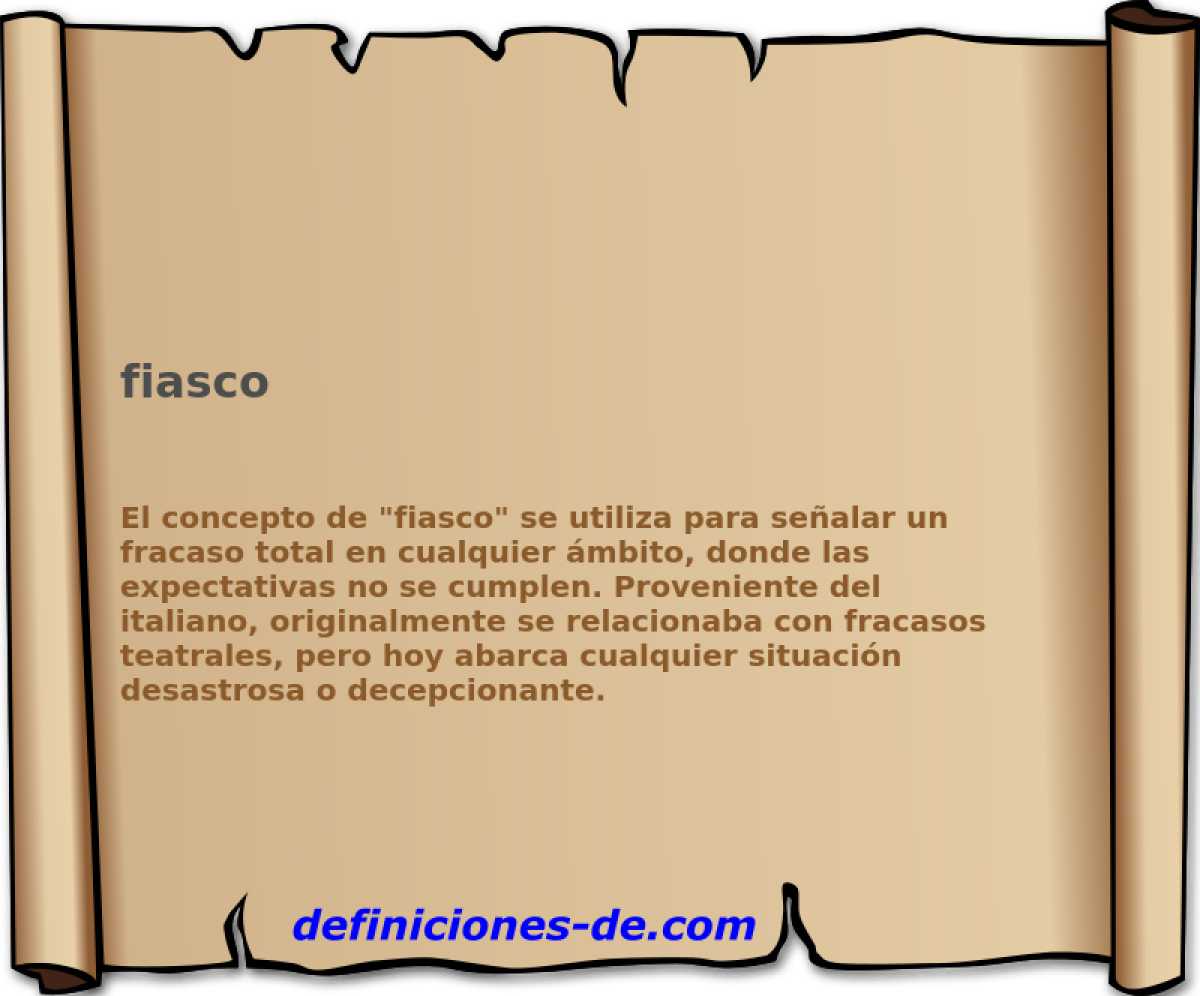 fiasco 