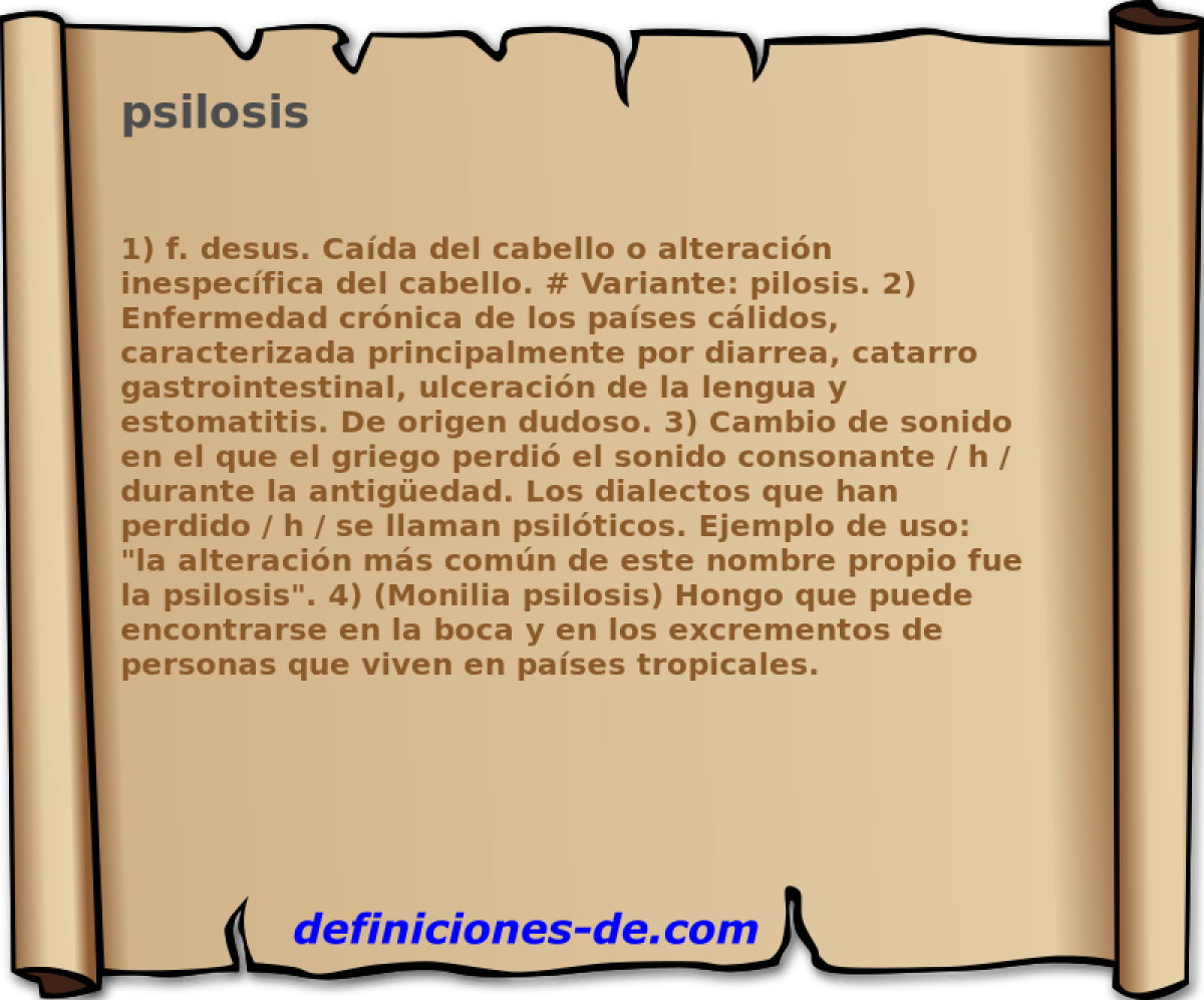 psilosis 