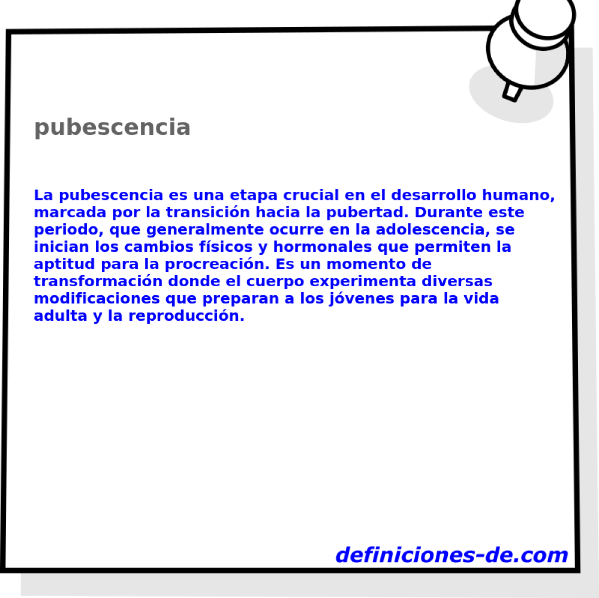 pubescencia 