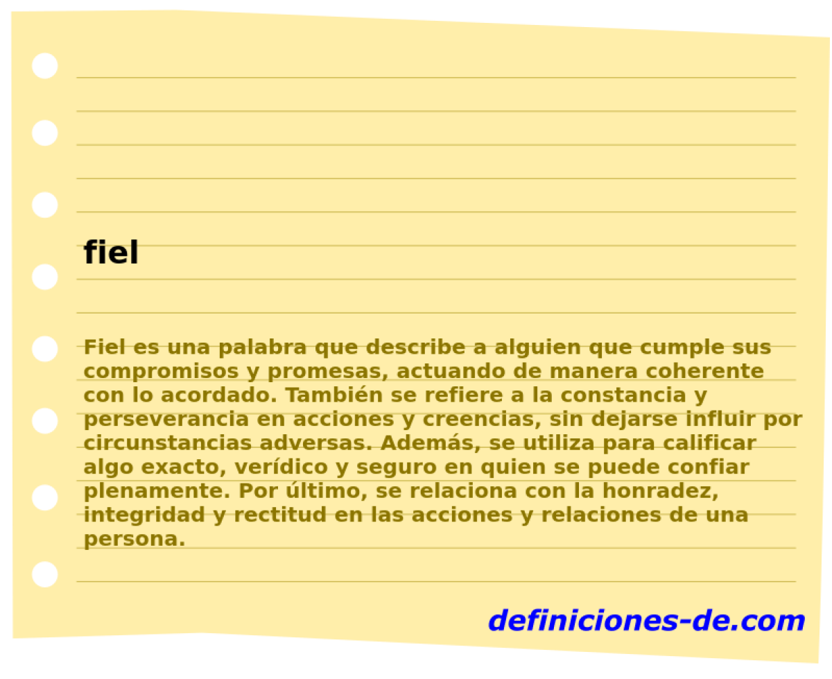 fiel 