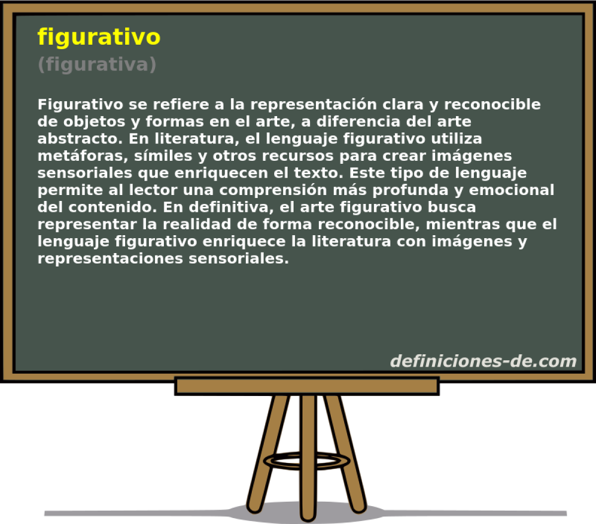 figurativo (figurativa)