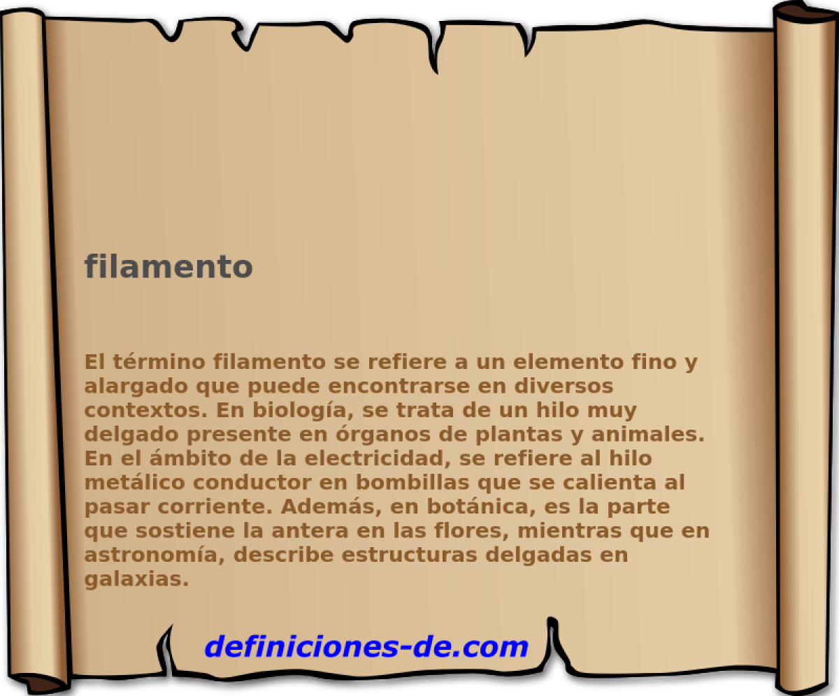 filamento 