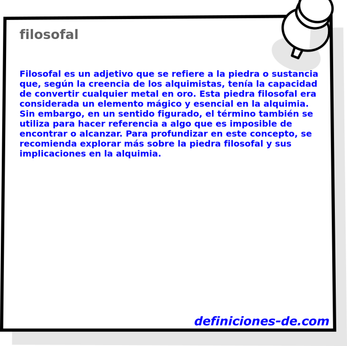 filosofal 