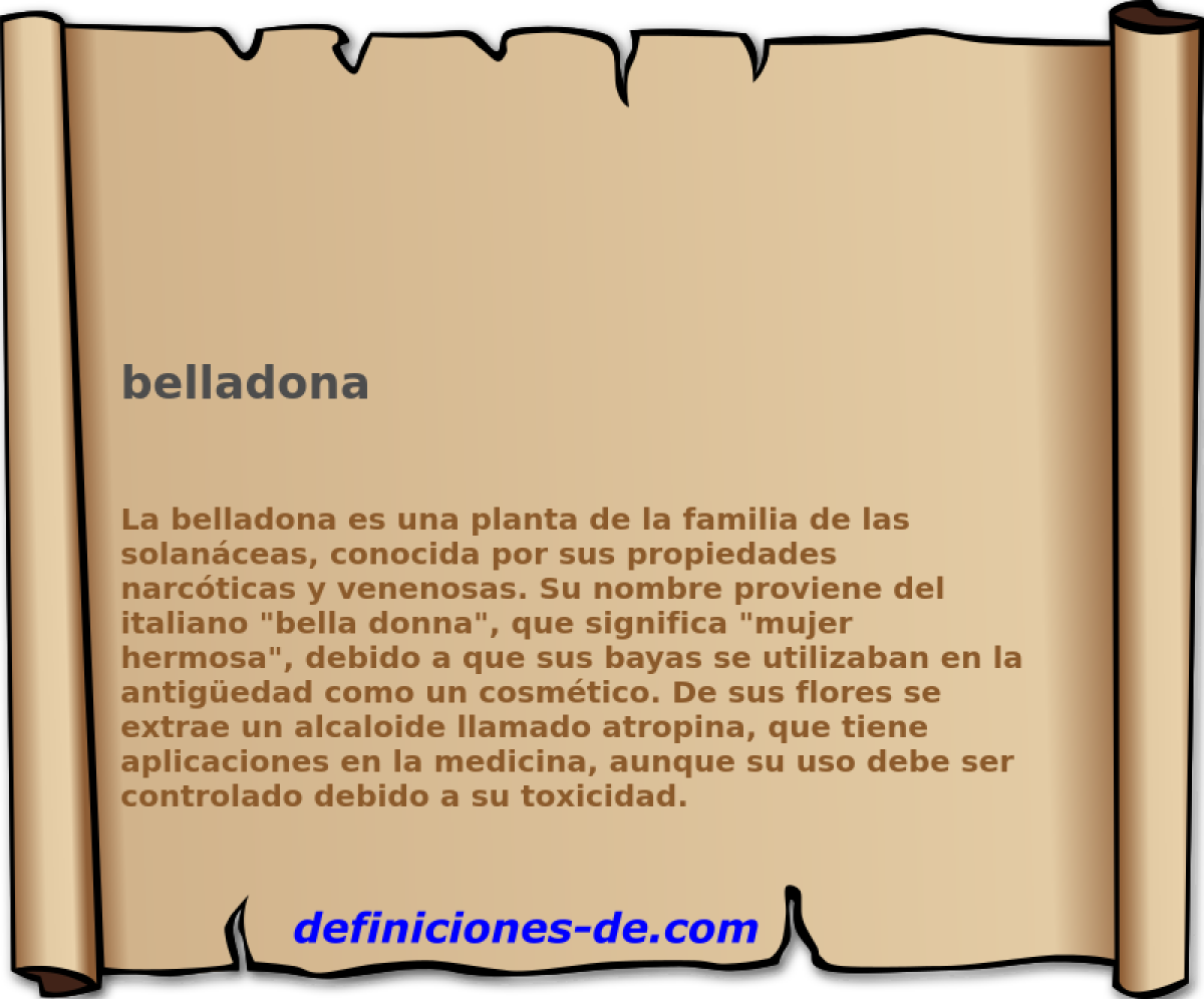 belladona 