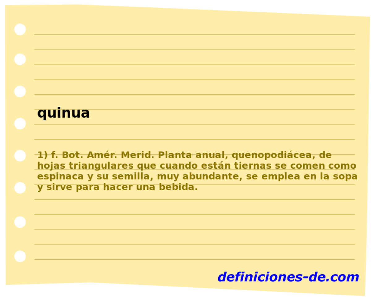 quinua 