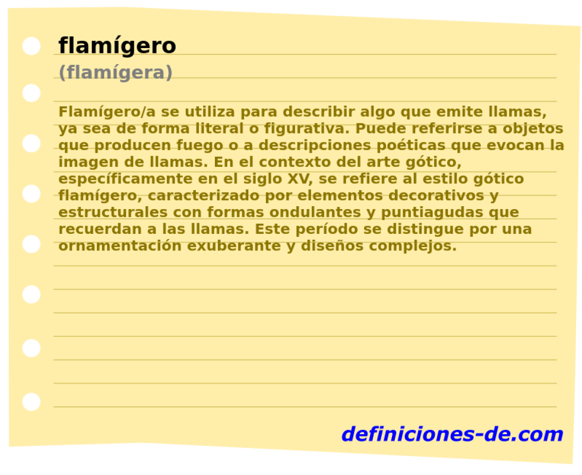 flamgero (flamgera)