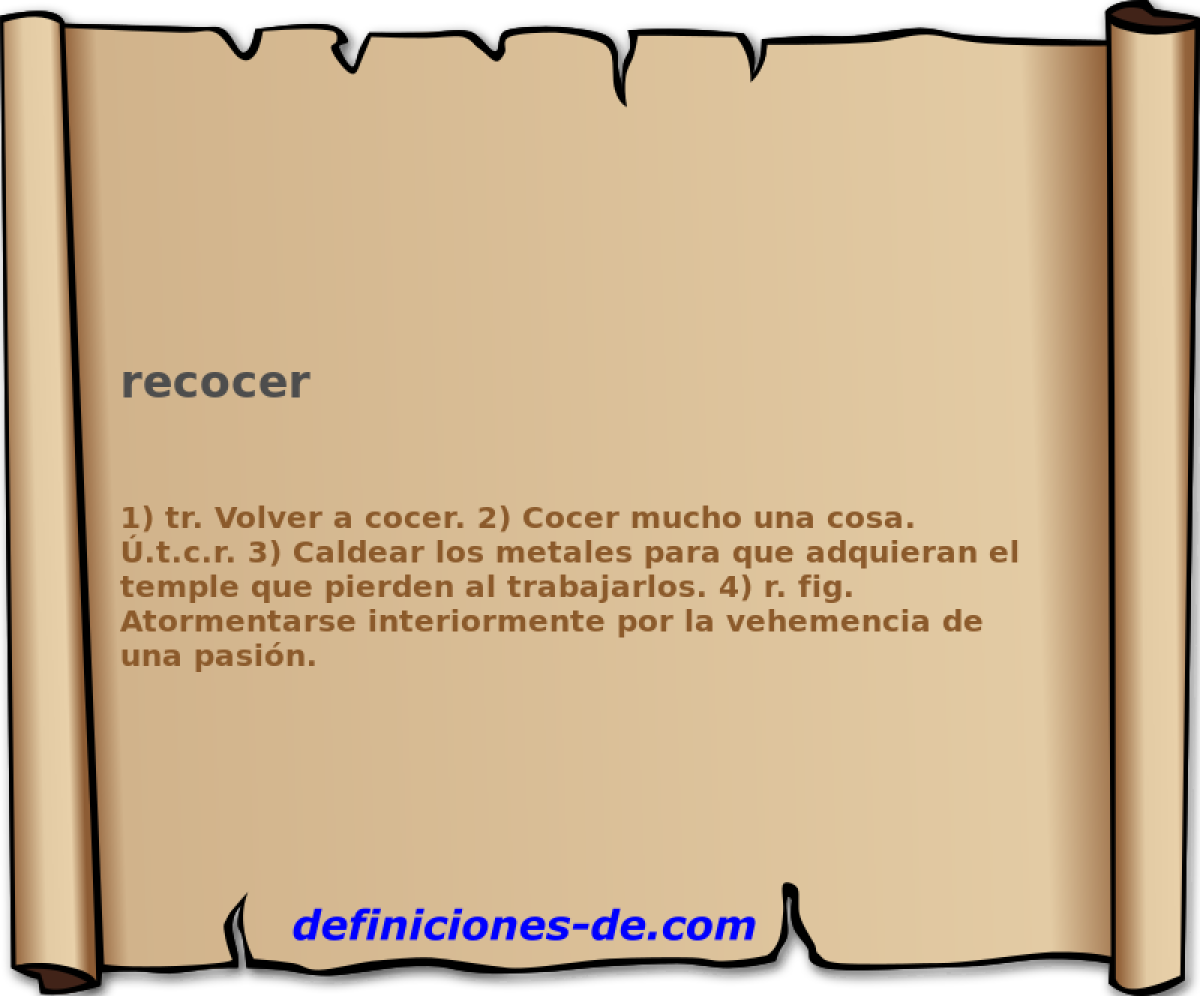 recocer 