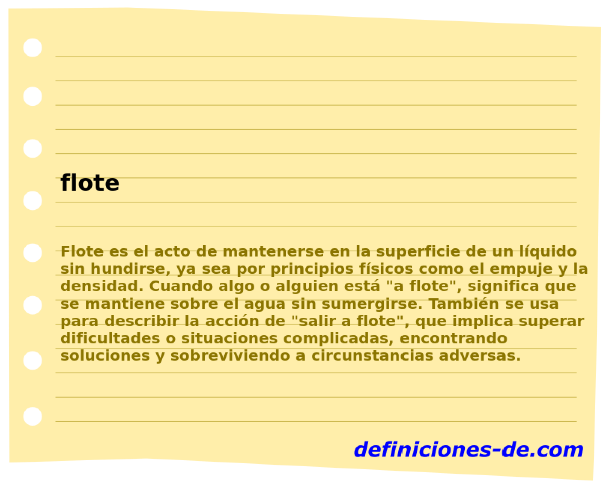 flote 