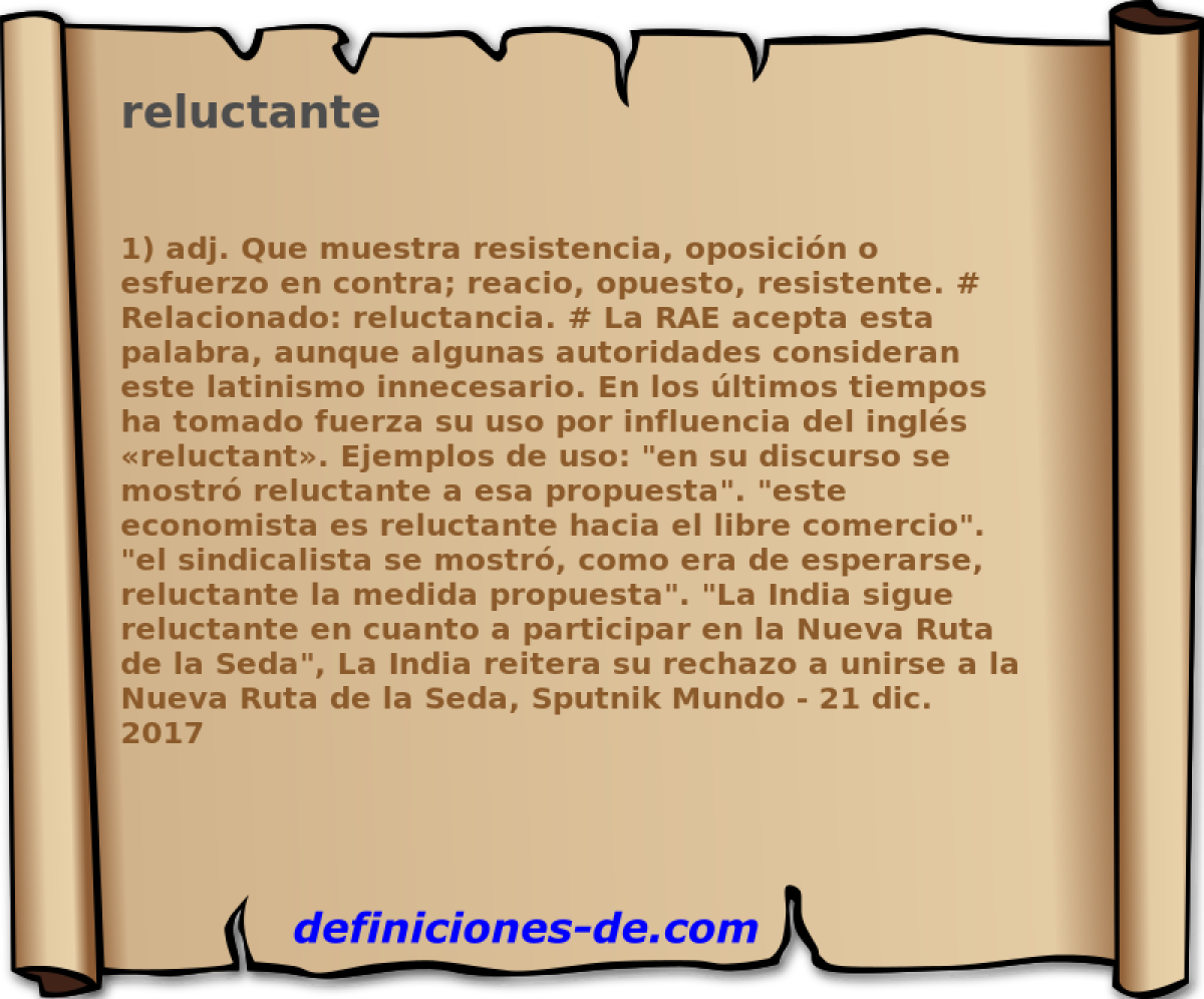 reluctante 