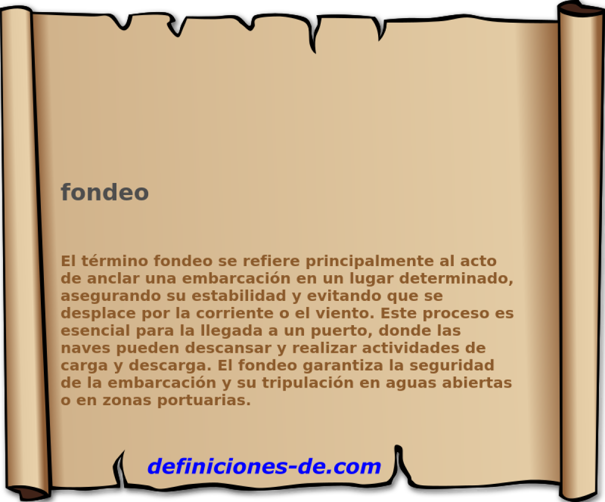 fondeo 