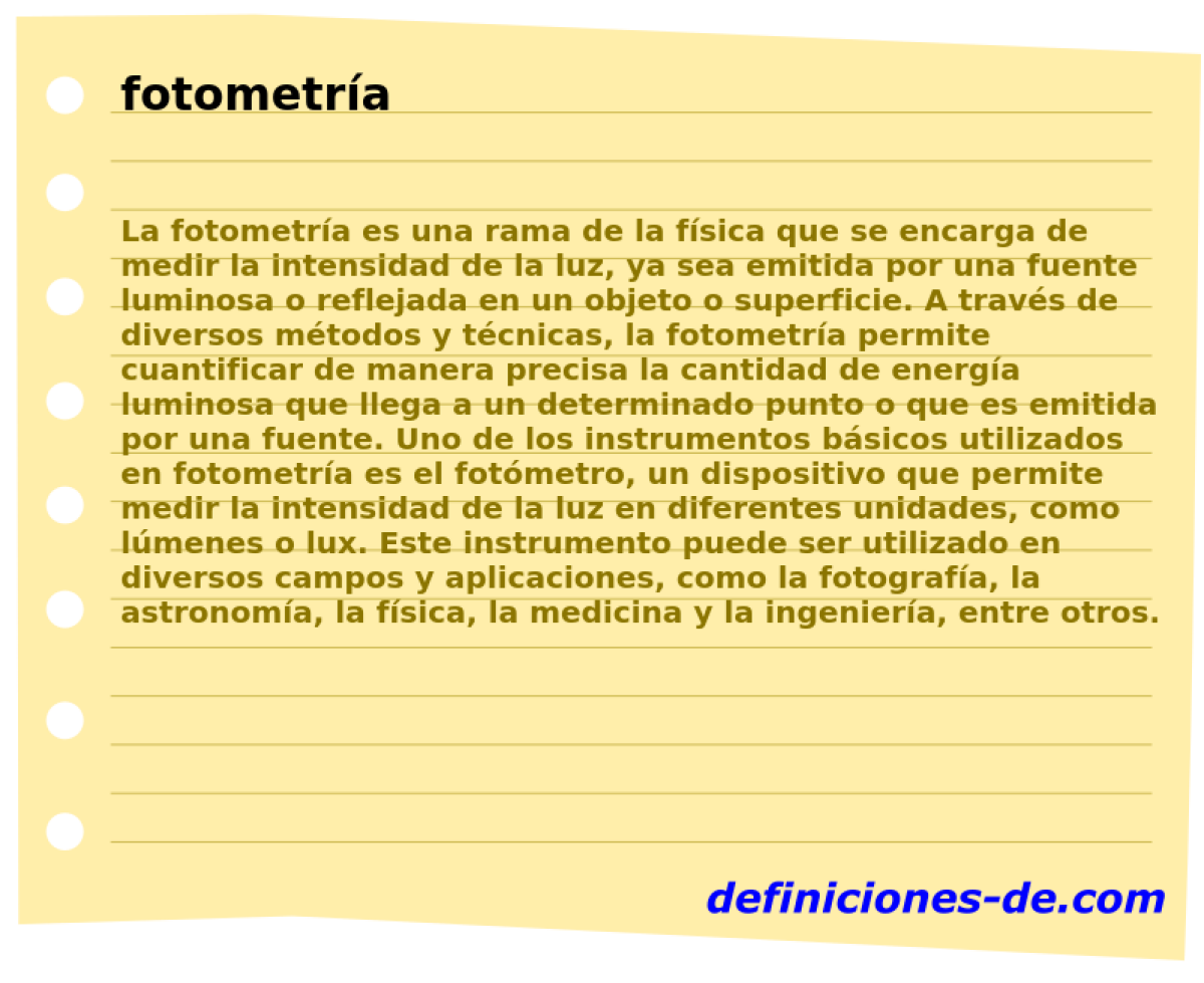 fotometra 