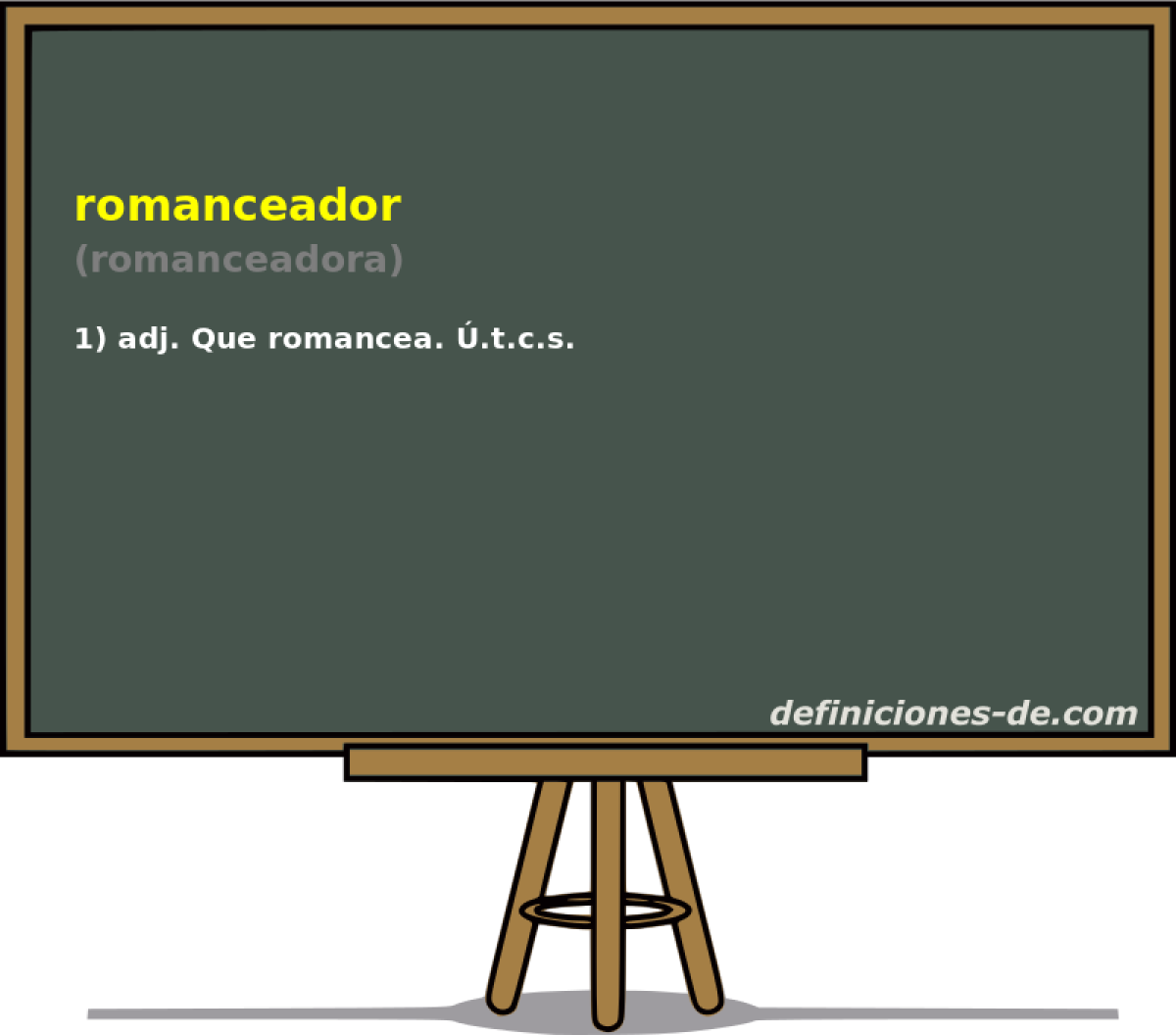 romanceador (romanceadora)