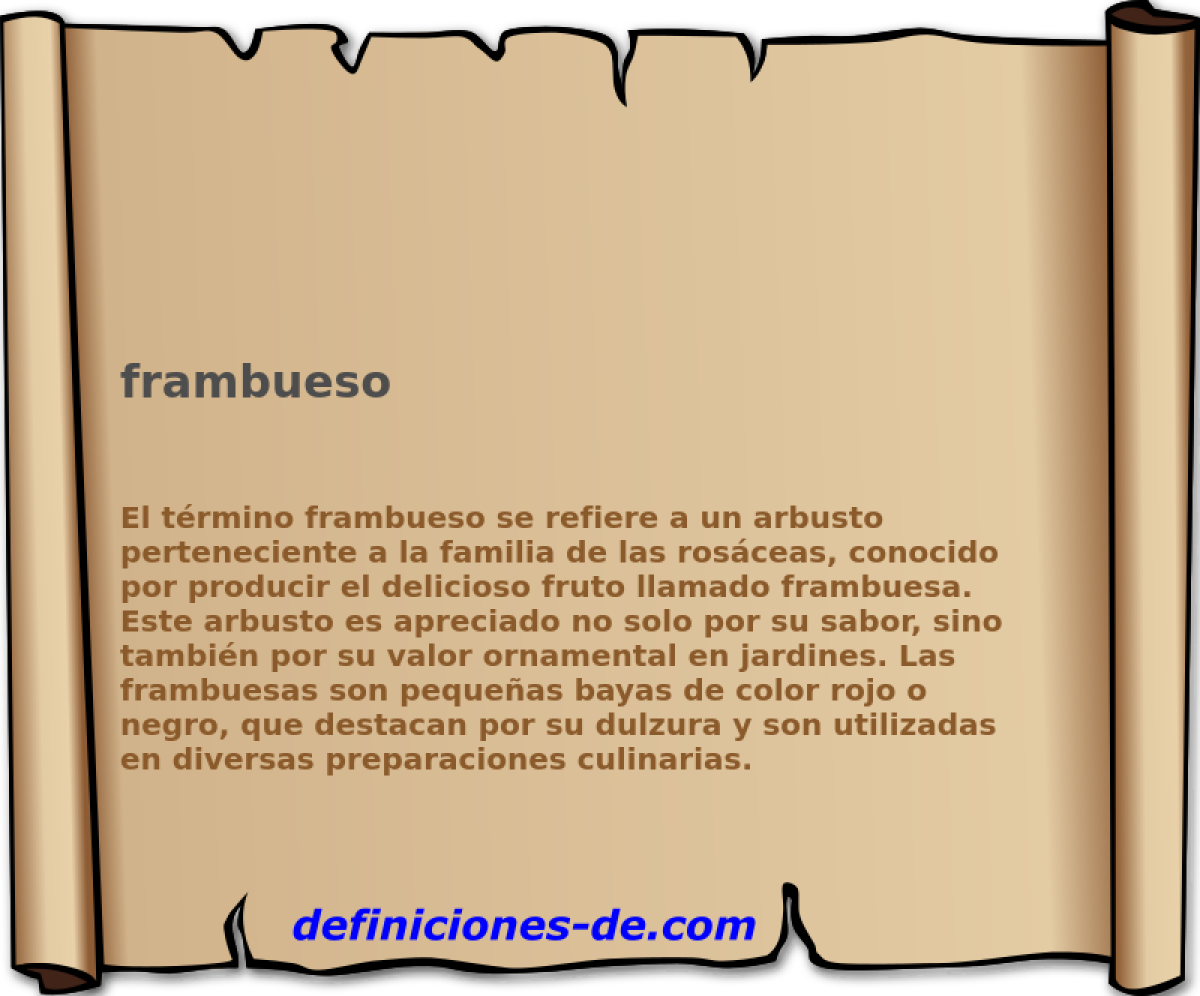 frambueso 