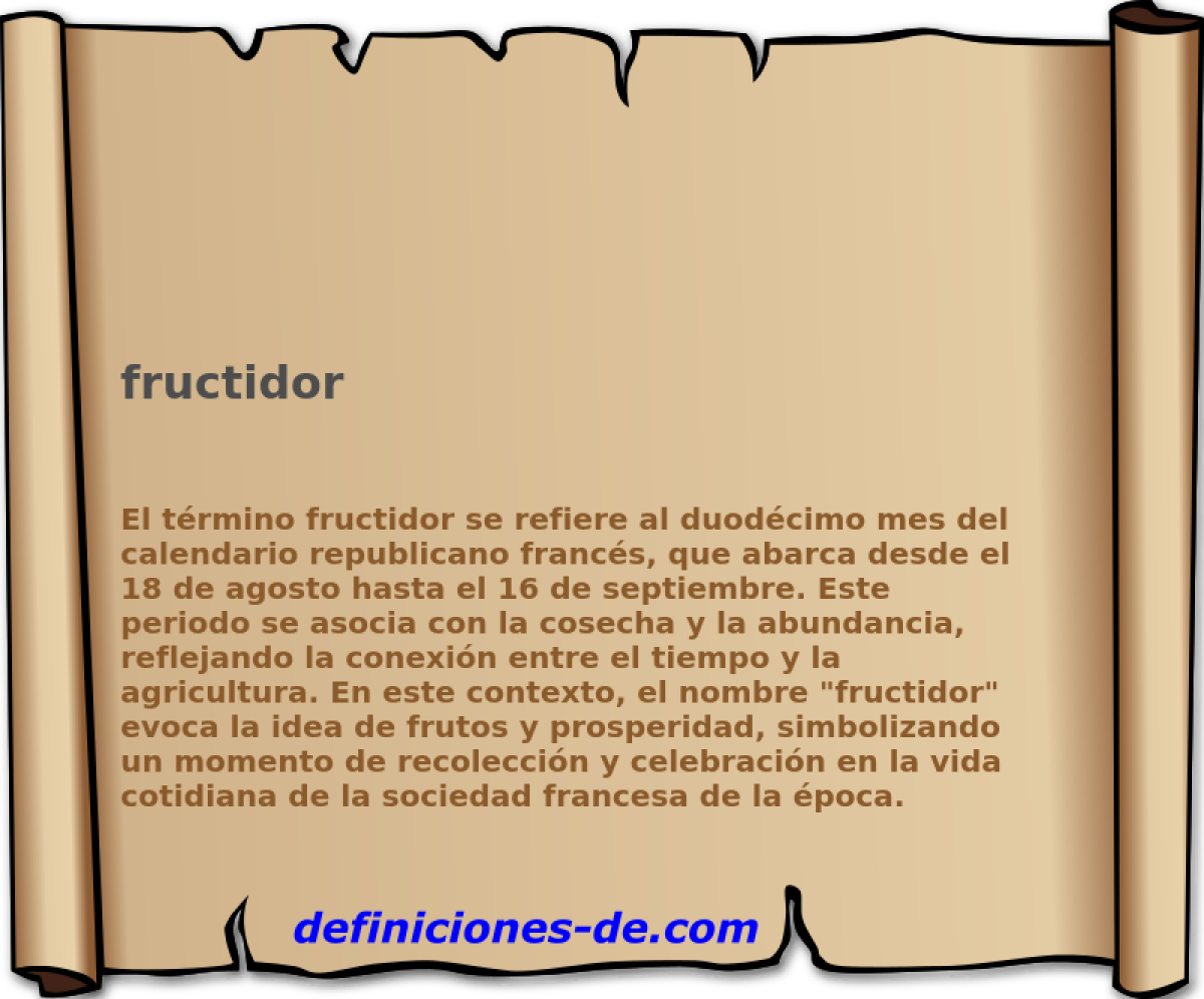 fructidor 