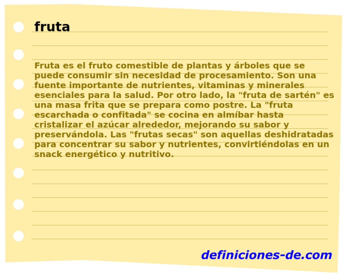 fruta 