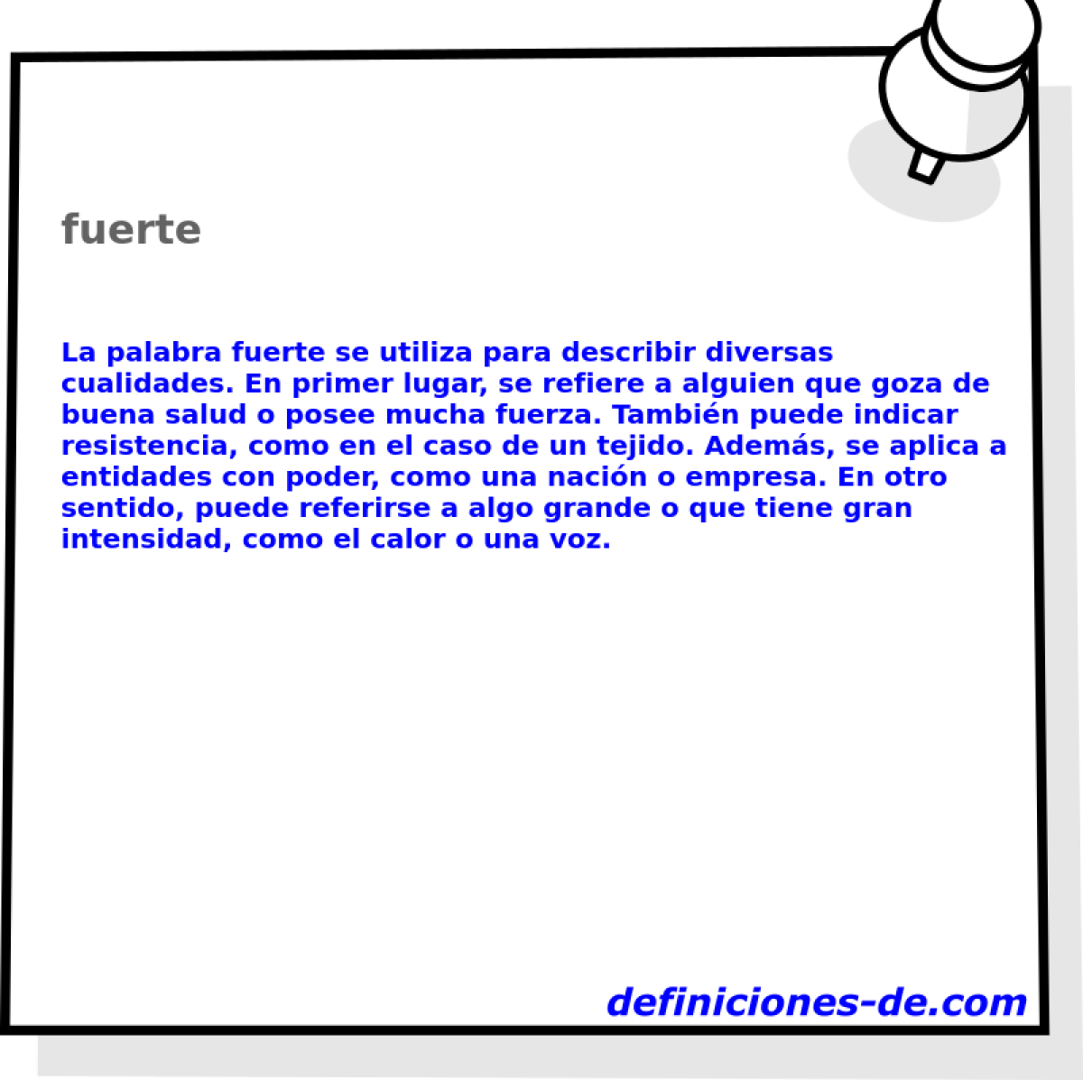 fuerte 