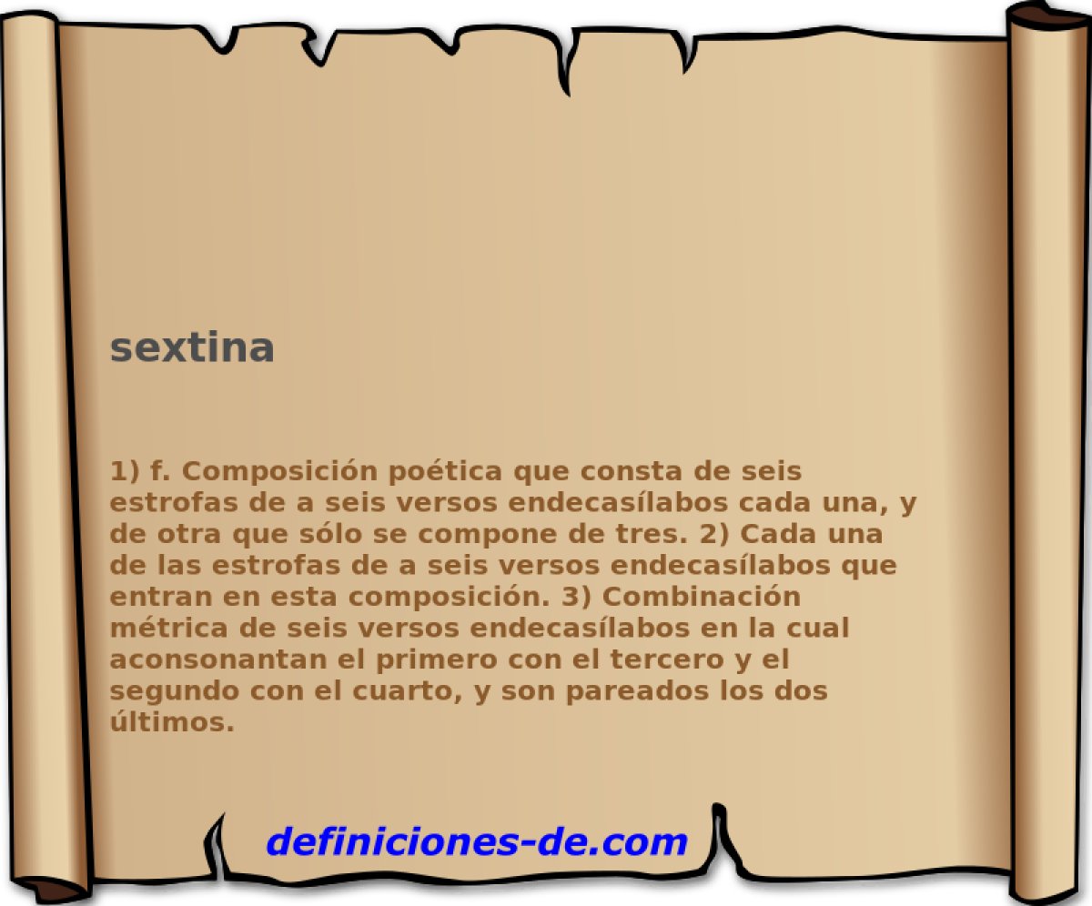 sextina 