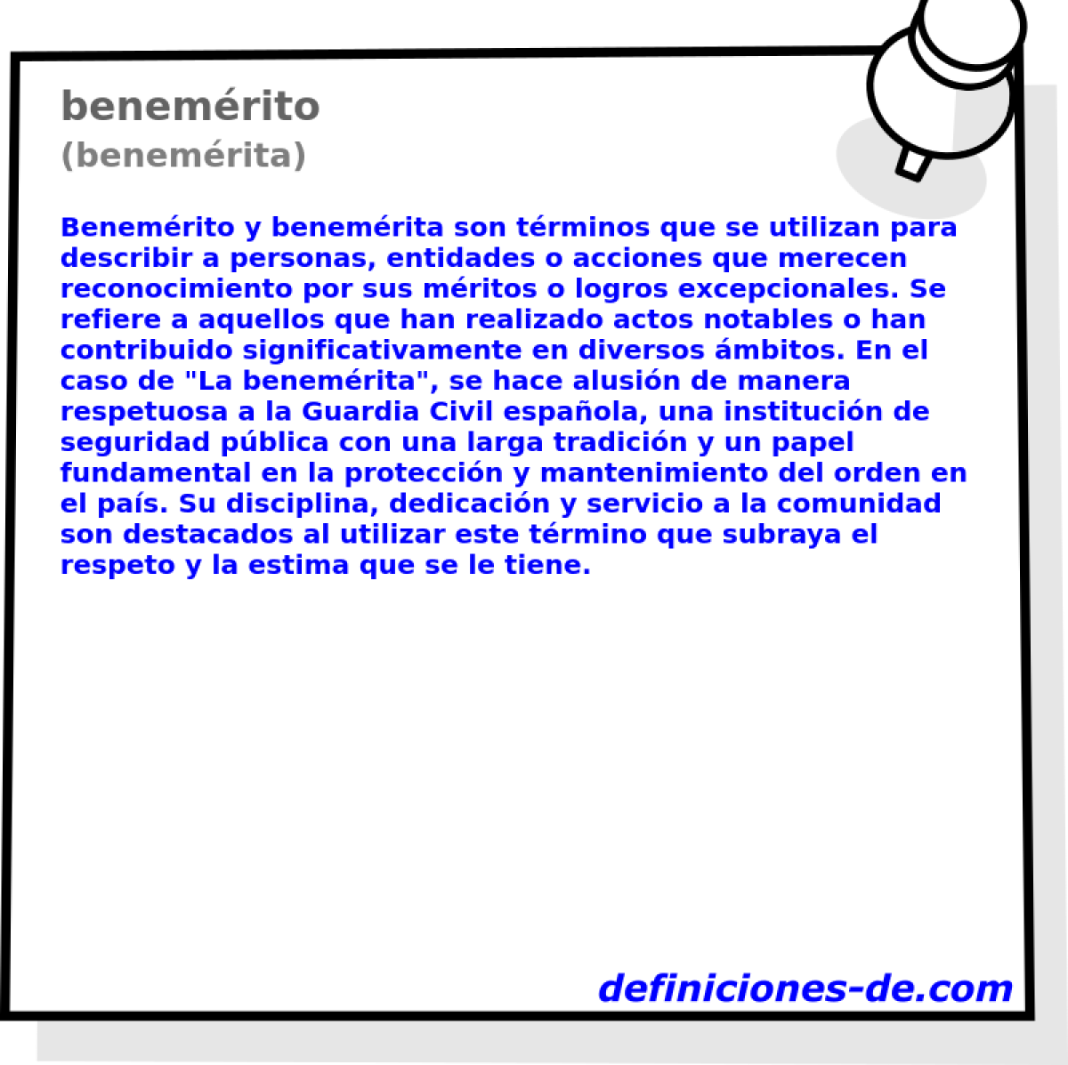 benemrito (benemrita)