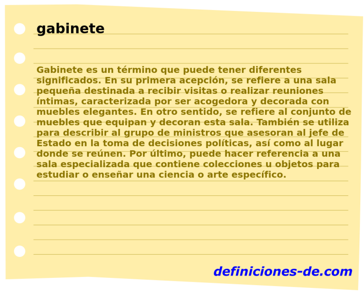 gabinete 