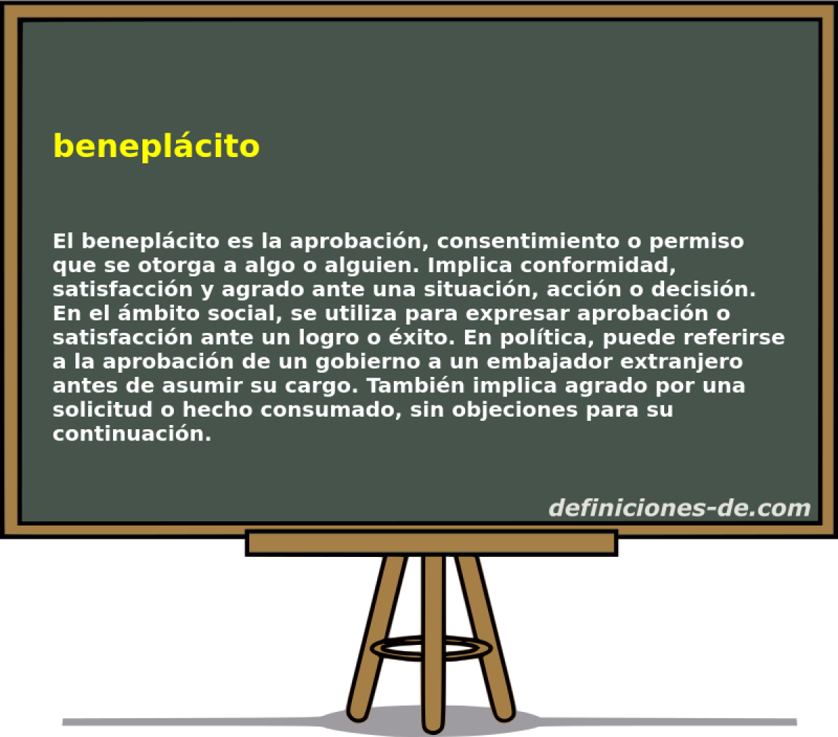 beneplcito 