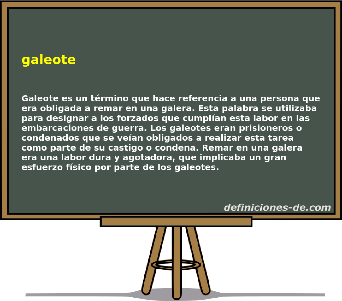 galeote 