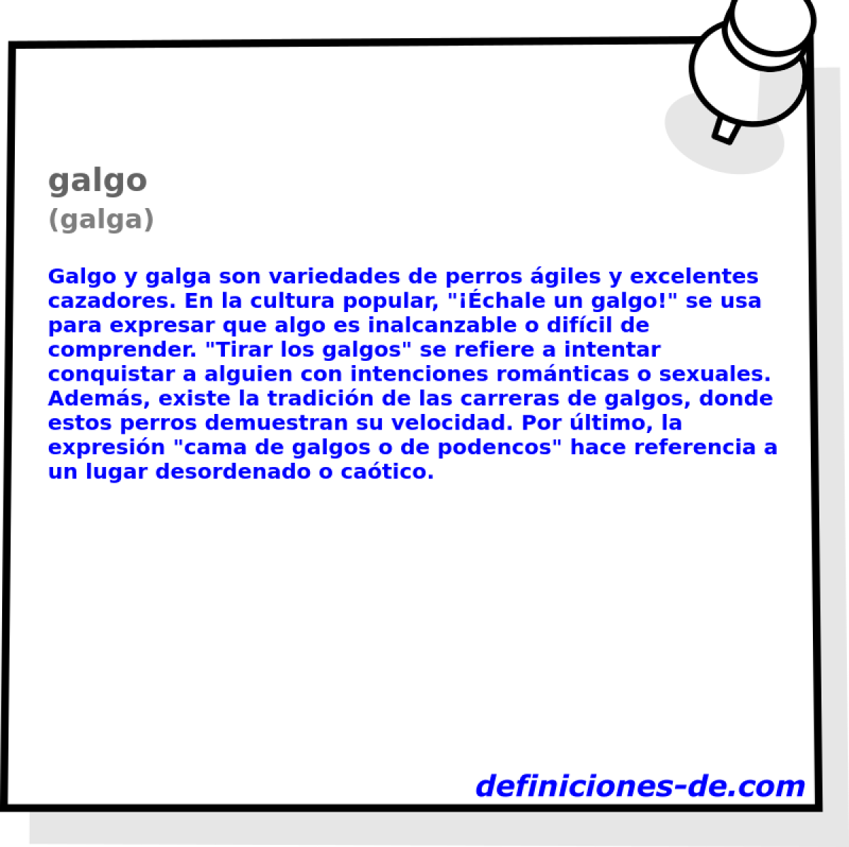 galgo (galga)