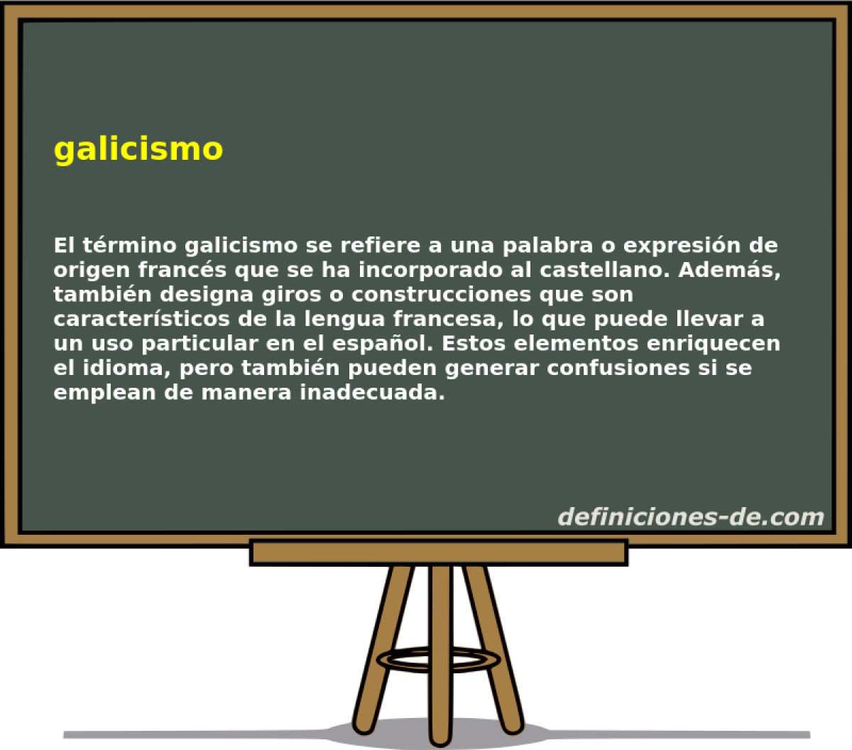 galicismo 