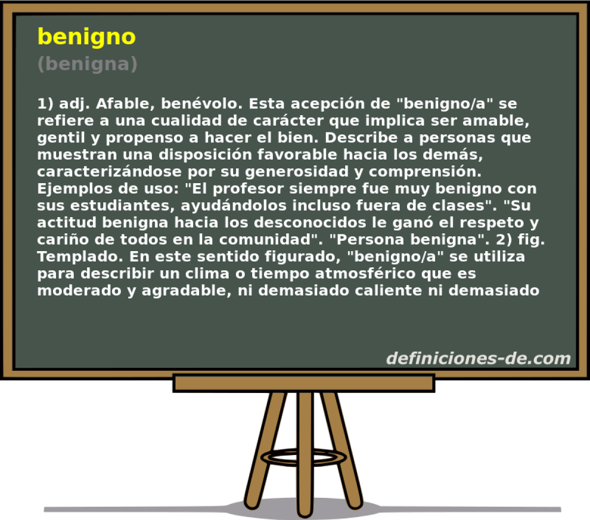 benigno (benigna)